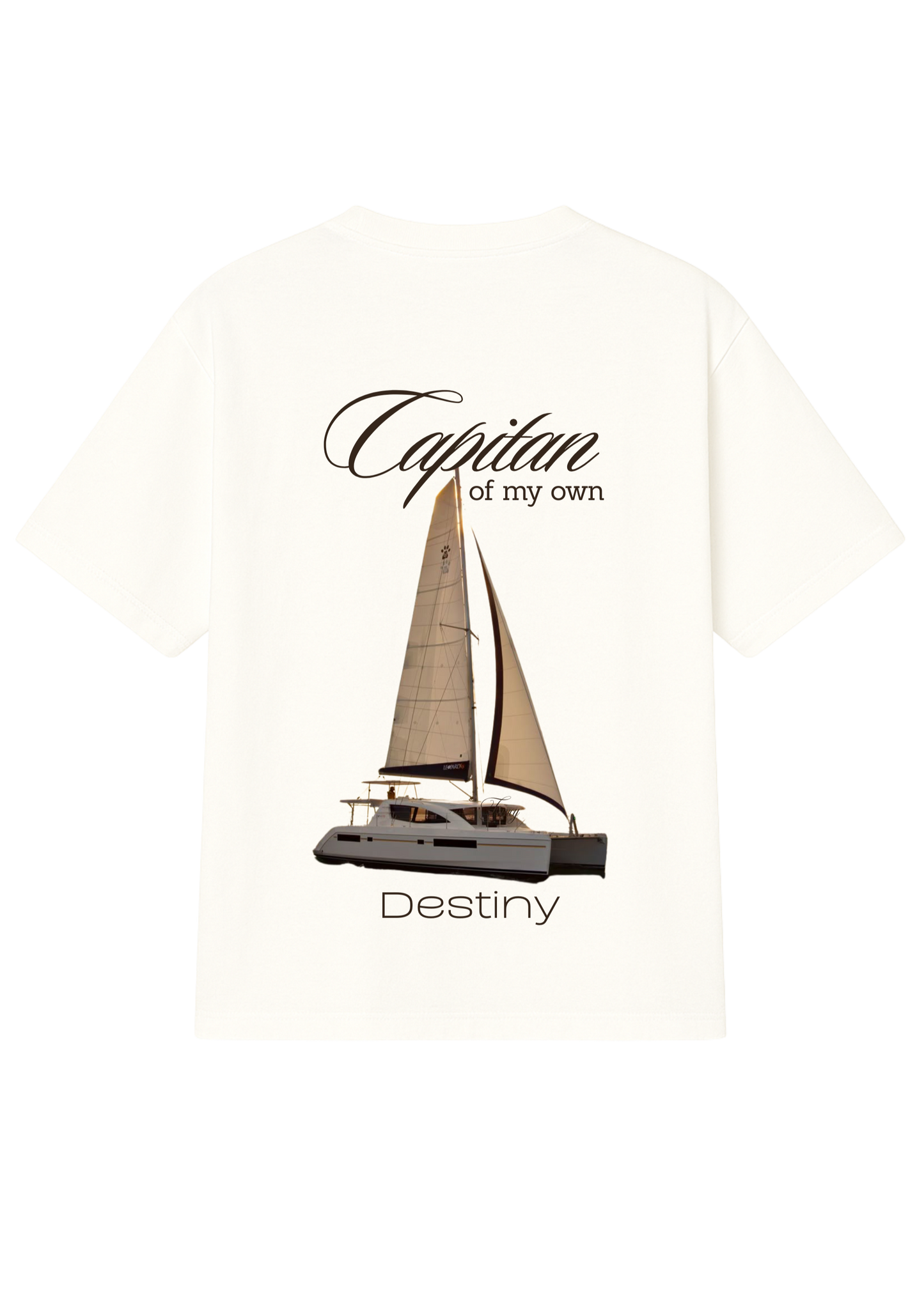 Capitan of my own Destiny Oversized T-Shirt