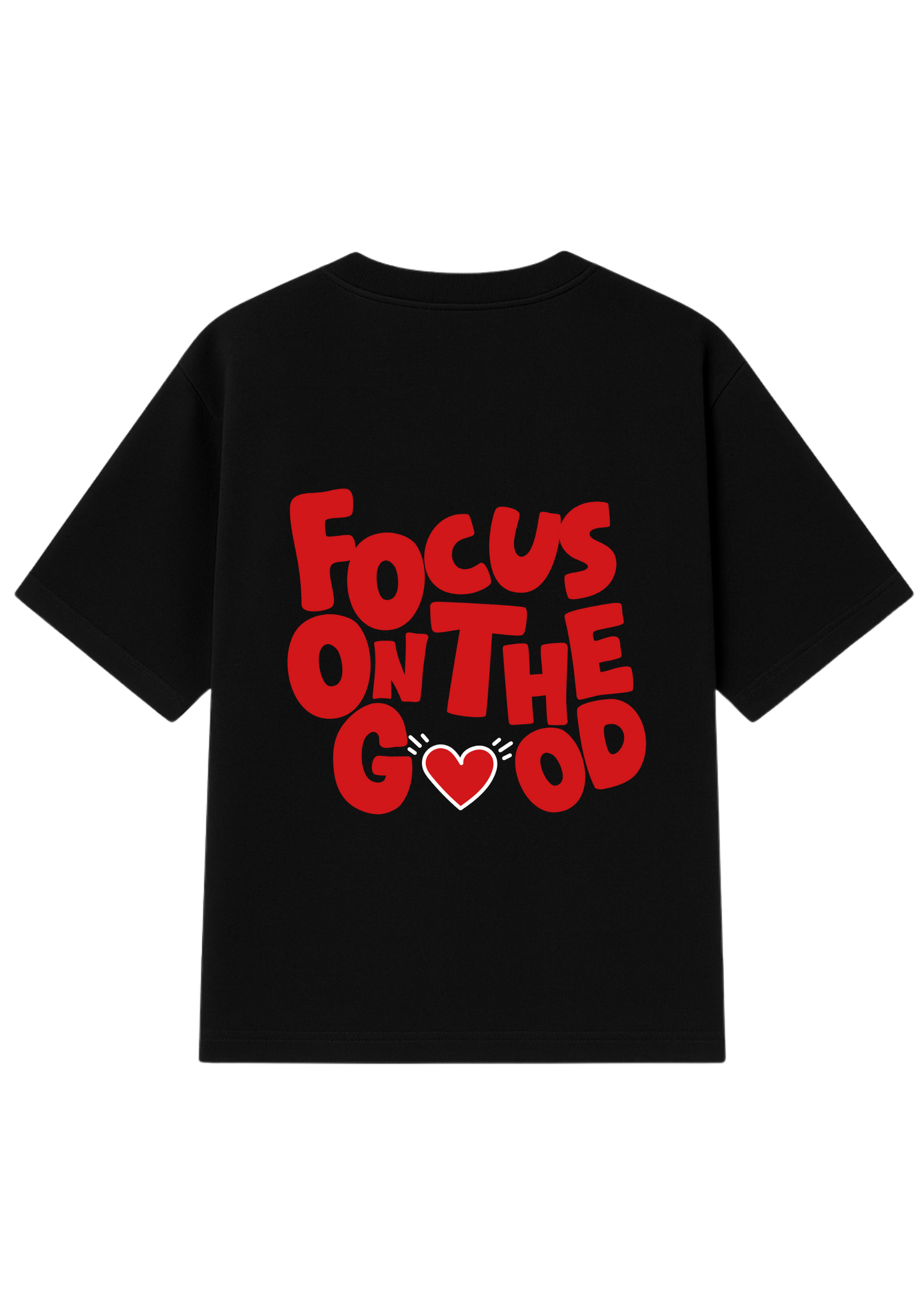 Focus on the good oversized T-shirt