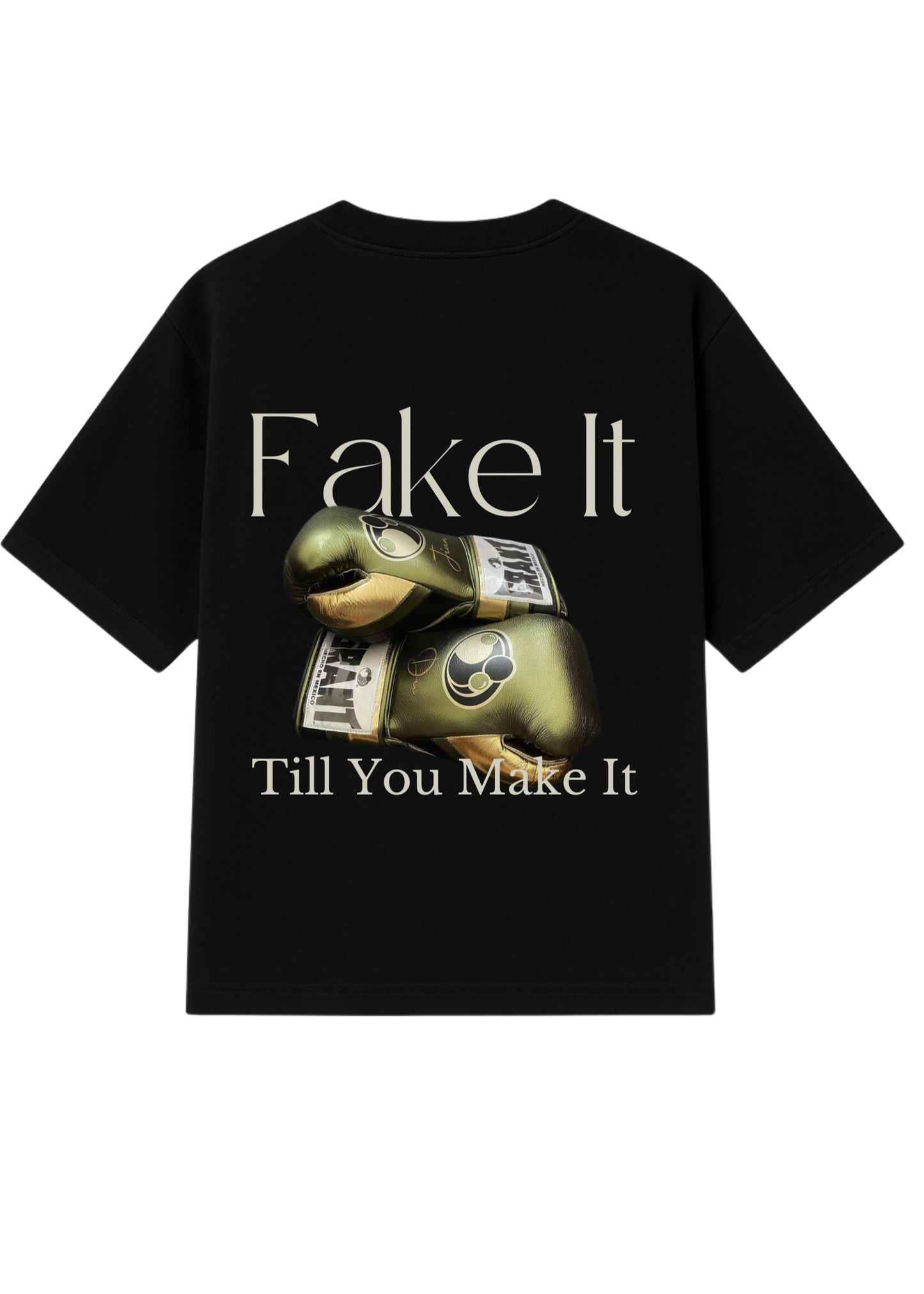 Fake It Till You Make It oversized T-shirt