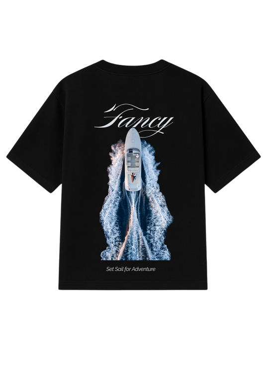 تي شيرت "أبحر للمغامرة" كبير الحجم
