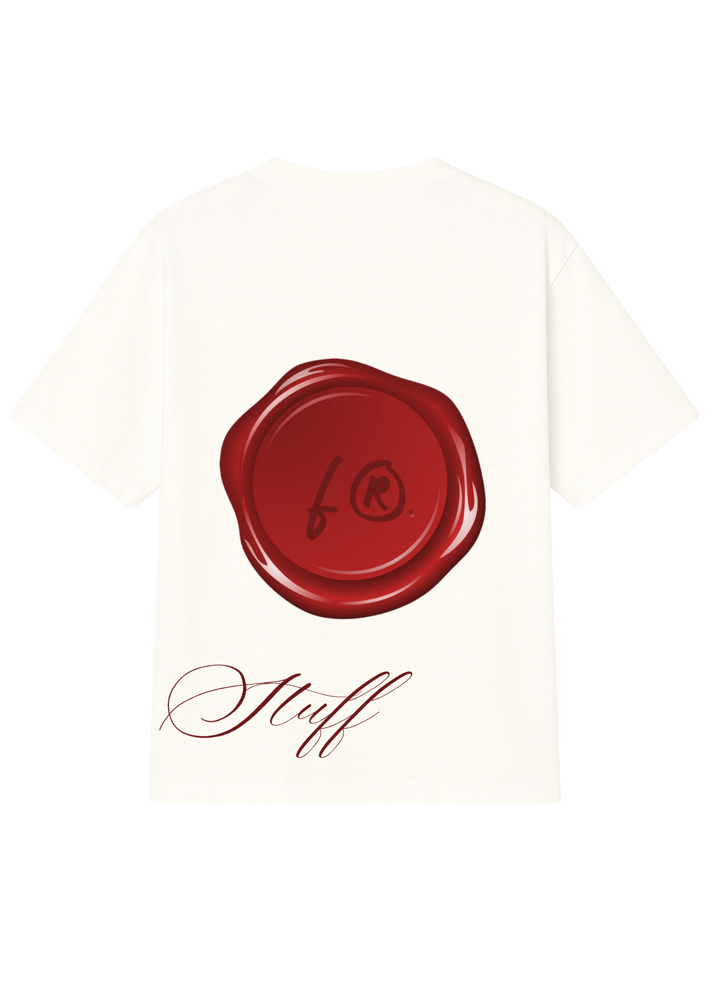 Fancy Red Oversized T-shirt