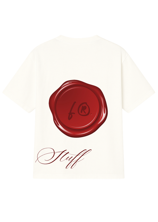 Fancy Red Oversized T-shirt