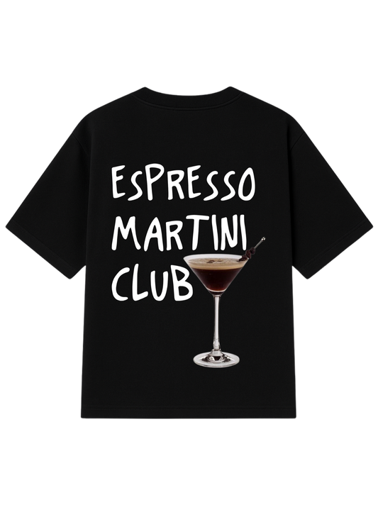 Espresso Martini Club oversized T-shirt
