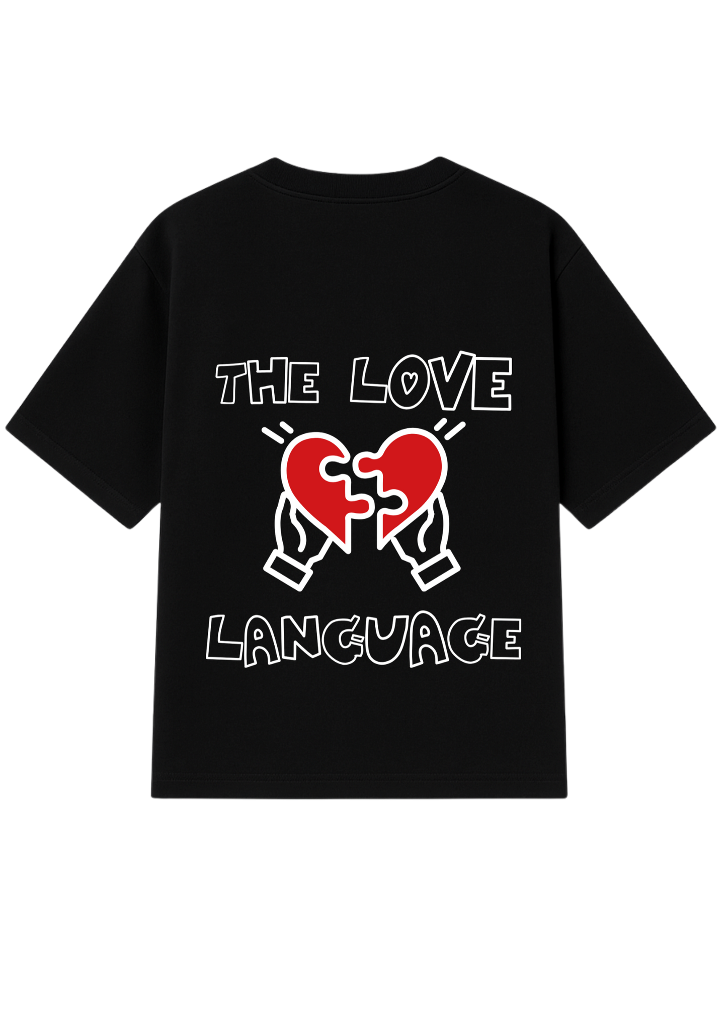 The Love Language oversized T-shirt