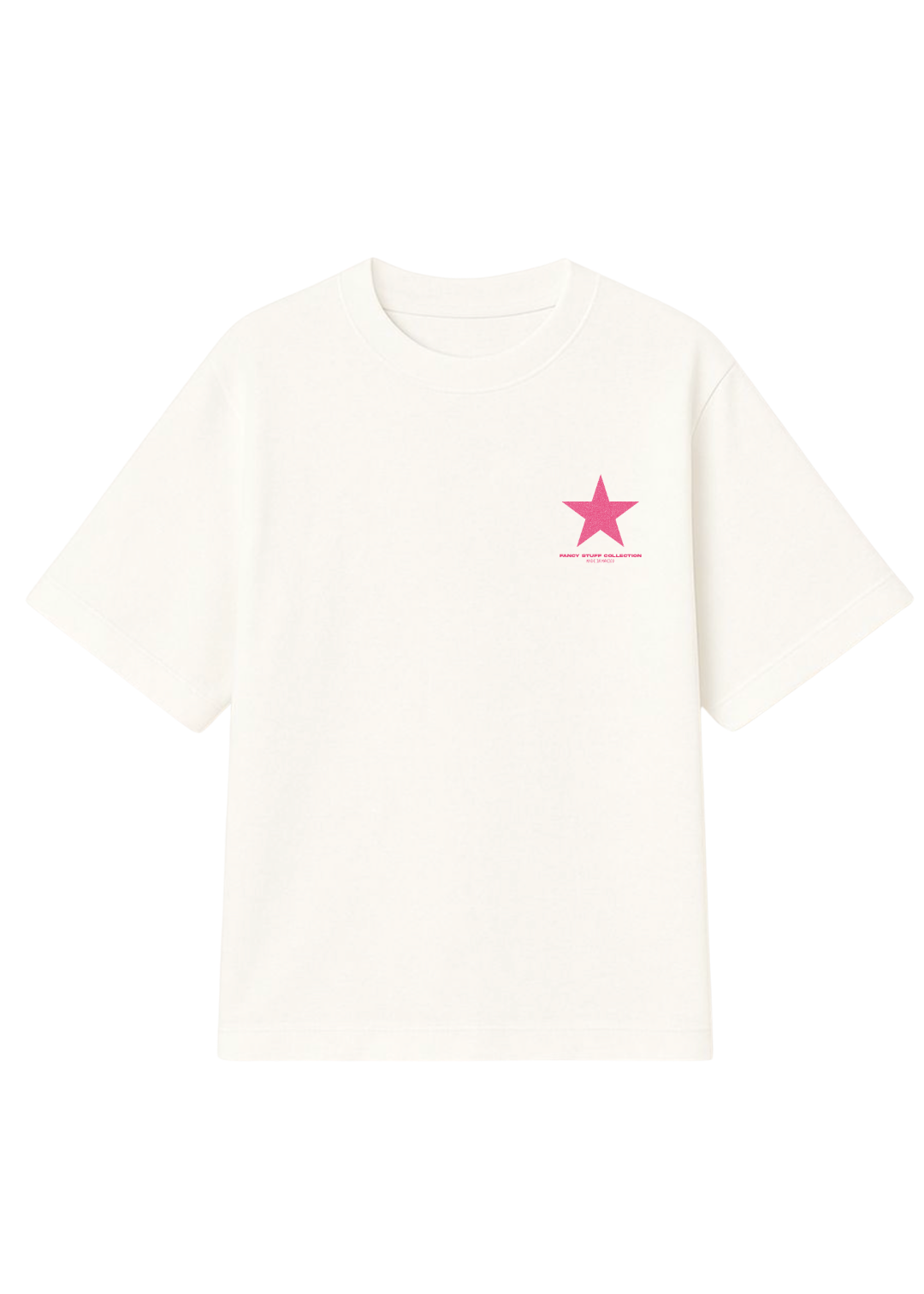 Pink Star Oversized T-Shirt
