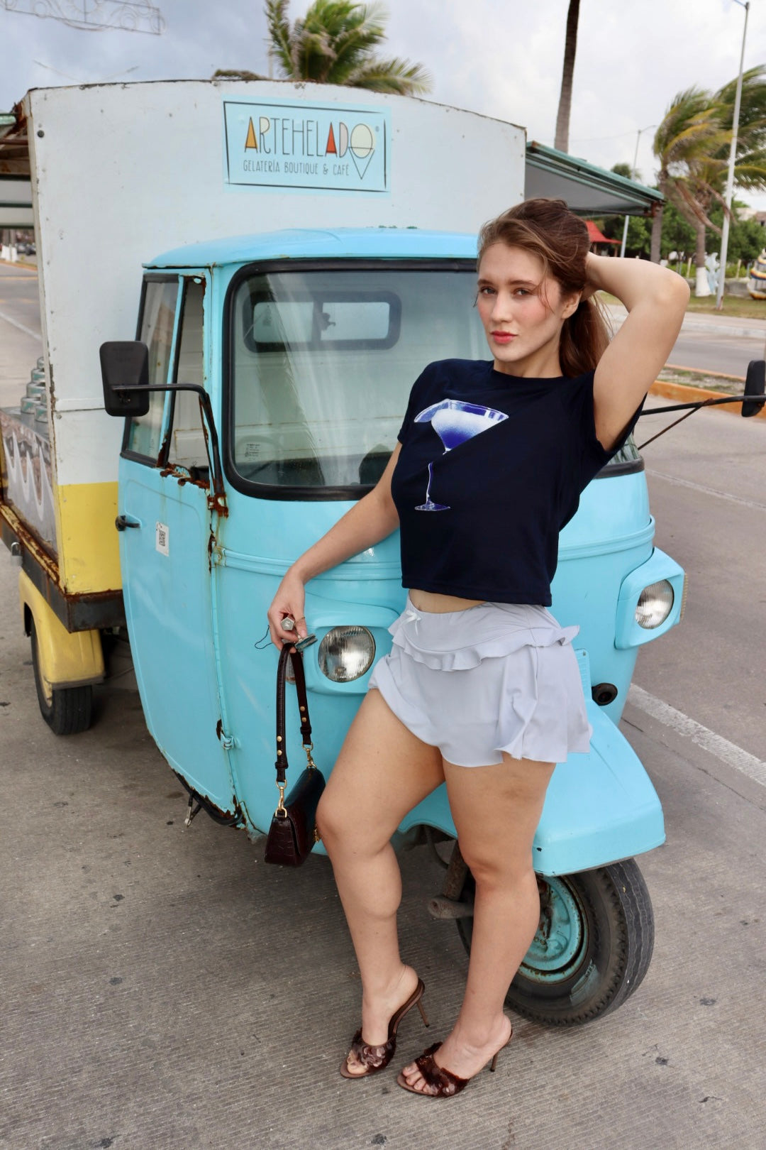 blue martini T-Shirt